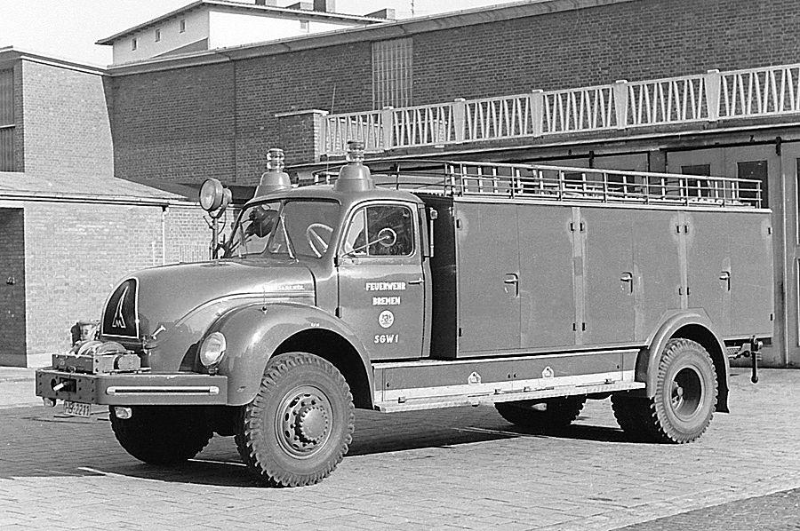  Magirus-Deutz F Jupiter S 7500 A Geratewagen 1960 года  (фото 1 из 2)